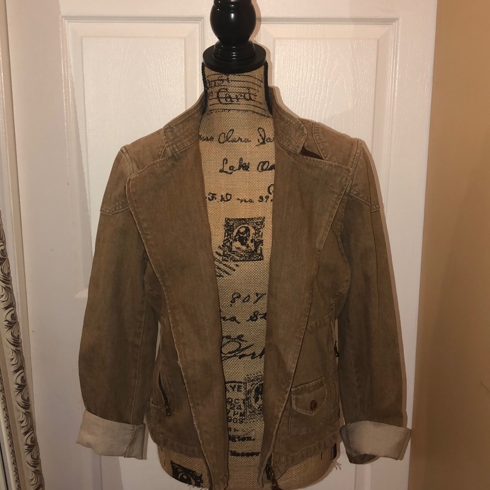 Ralph Lauren brown jean jacket